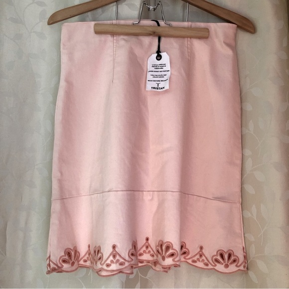 Jupe Tristan, NWTO rose-saumon taille 8 - Picture 1 of 3